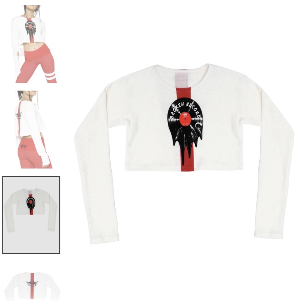 Boys Lie Cropped tee